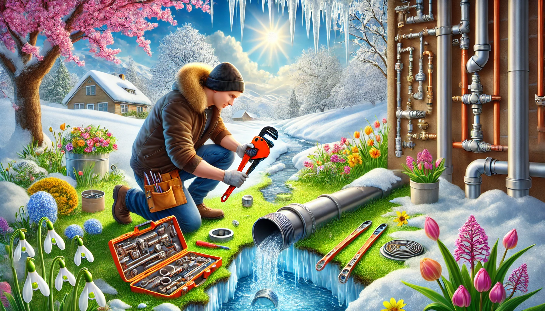 Frozen Pipes No More: Repairing Outdoor Plumbing in Spring